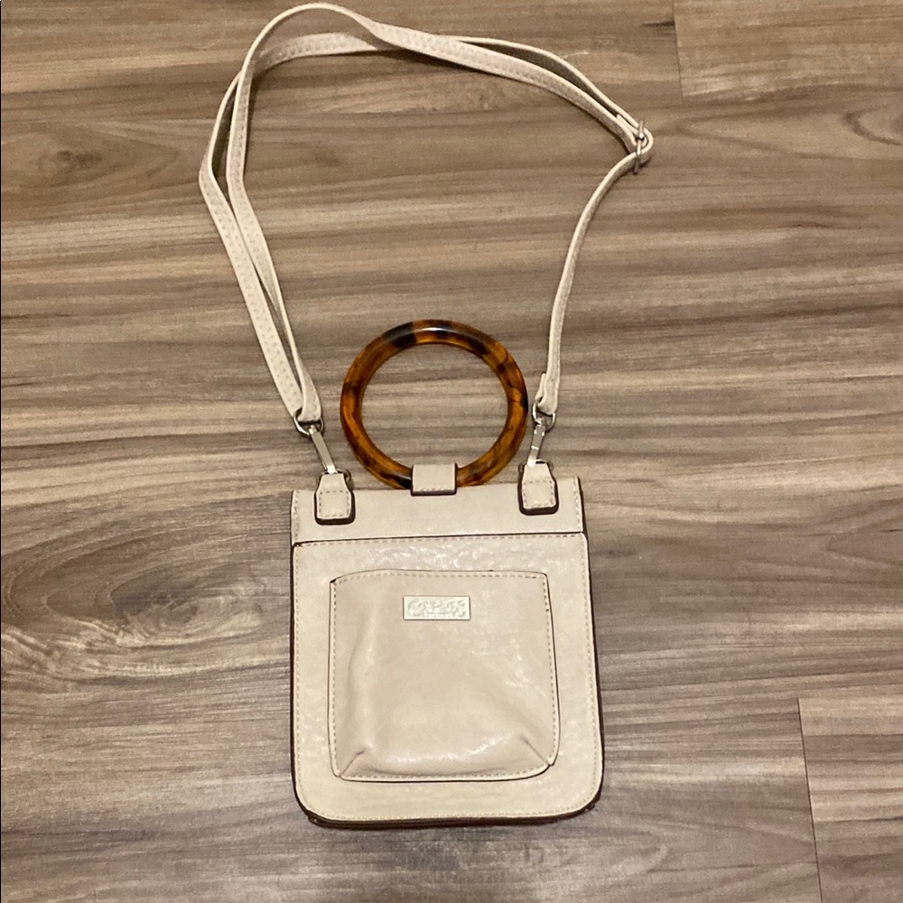 Carlos crossbody bag‎ with lucite handle